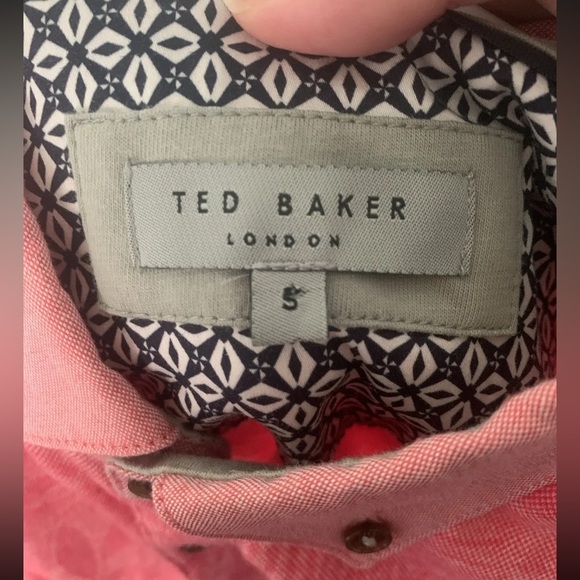 Ted Baker Men’s Polo Shirt Size 5 XL EUC - Picture 5 of 10
